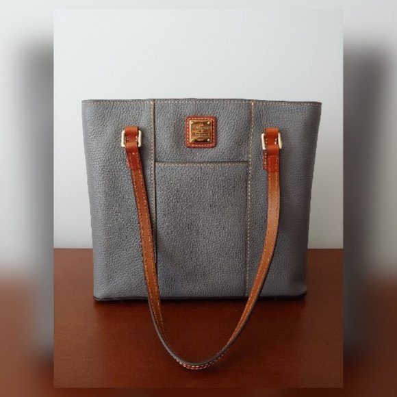 DOONEY & BOURKE Pebble Grain Small LEXINGTON Slate NWT - Picture 6 of 12